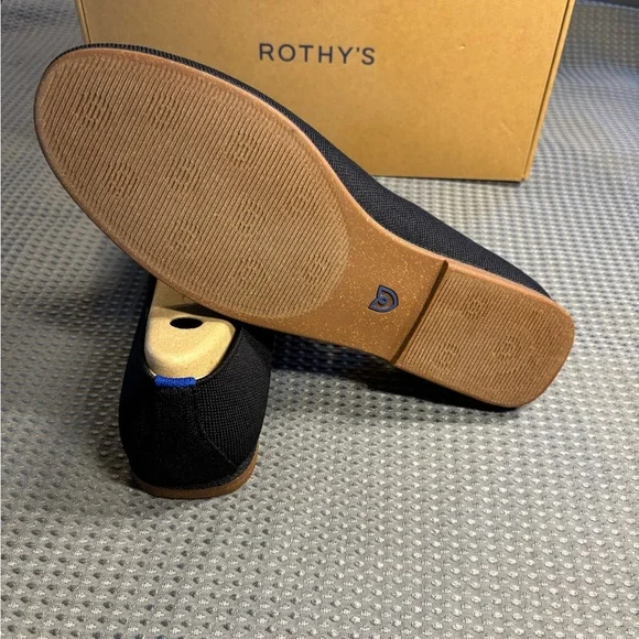 Rothy's Men's Black Slip-On Loafers - Picture 4 of 5